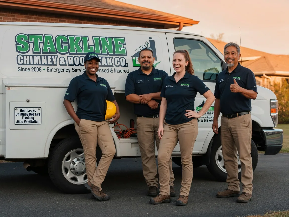 Chimney flashing repair company in Avery Island, LA